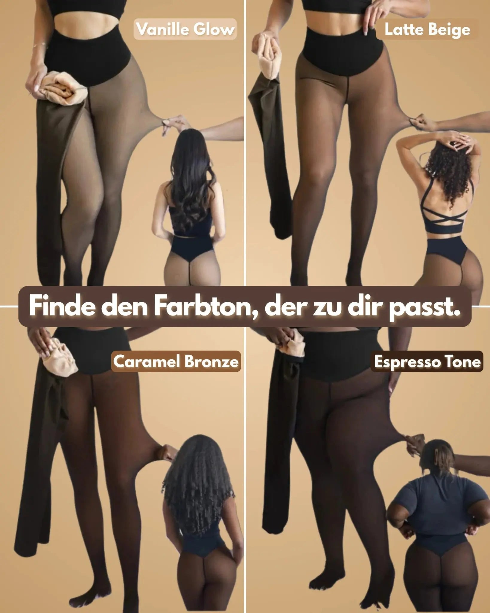 Fleecegefütterte Strumpfhose